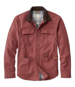 Men's Signature Lined Canvas Shirt Jac