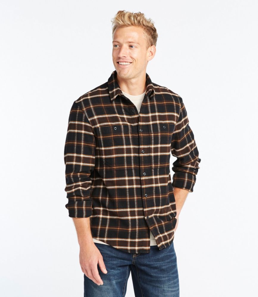 slim flannel shirt mens