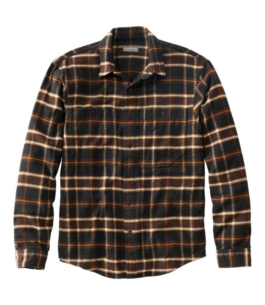 organic cotton flannel shirt