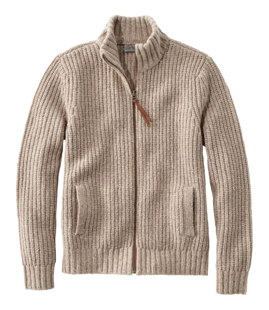 mens wool sweater with zipper