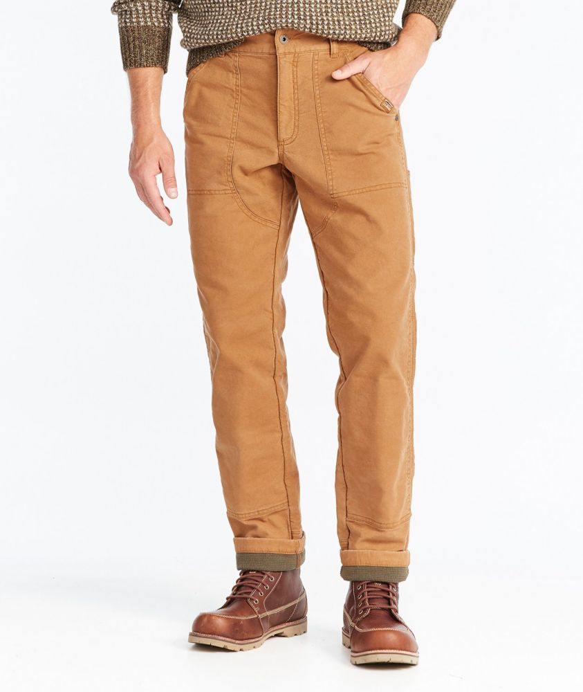 lined pants