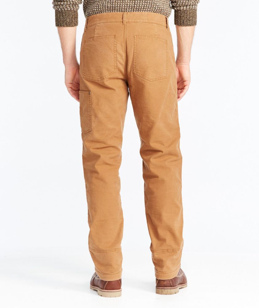 fleece lined canvas pants