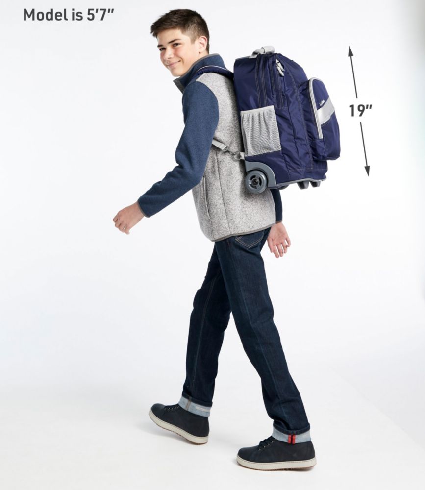 heavy duty rolling backpack