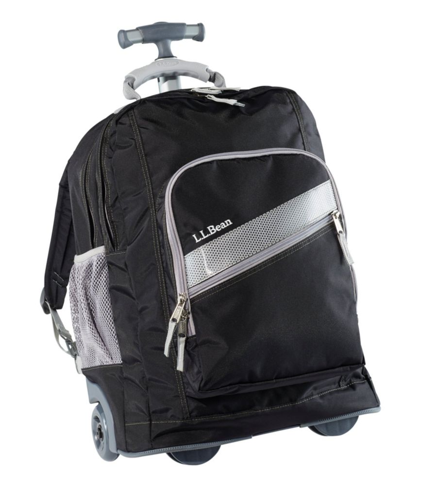 backpack hand luggage with wheels