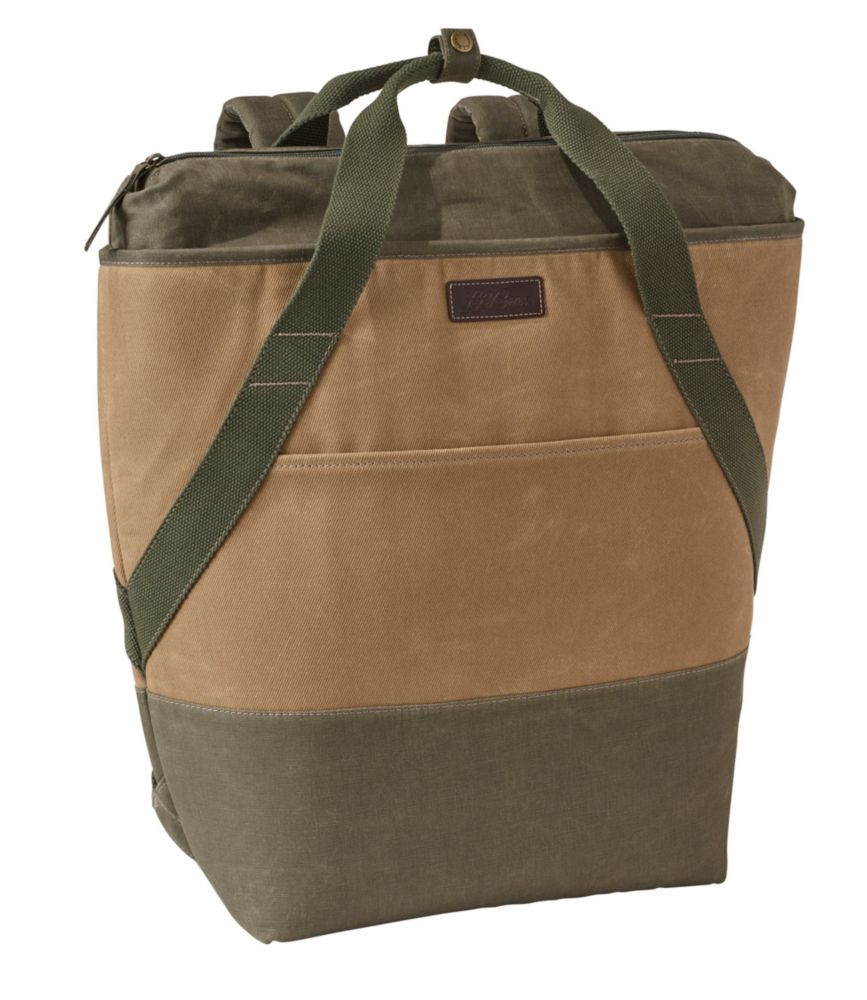 ll bean canvas backpack