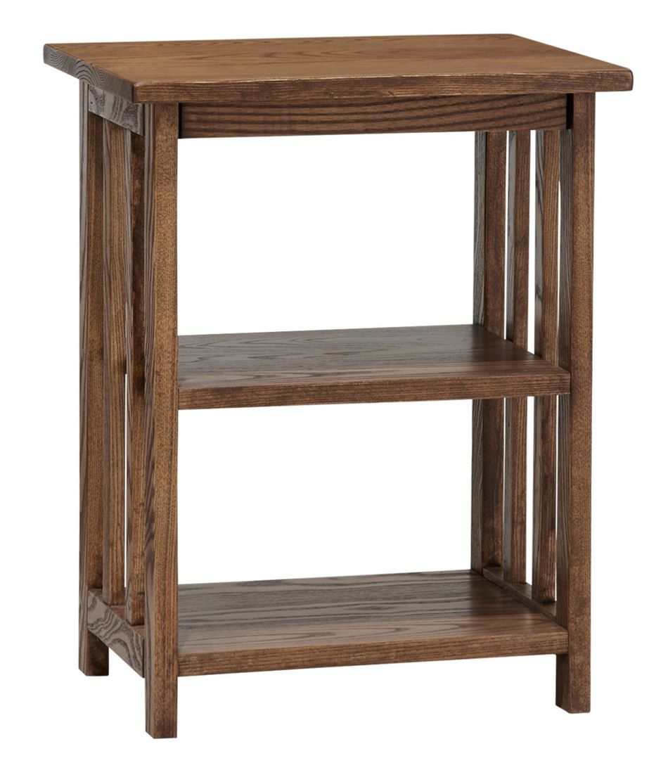 American Mission Two Shelf End Table