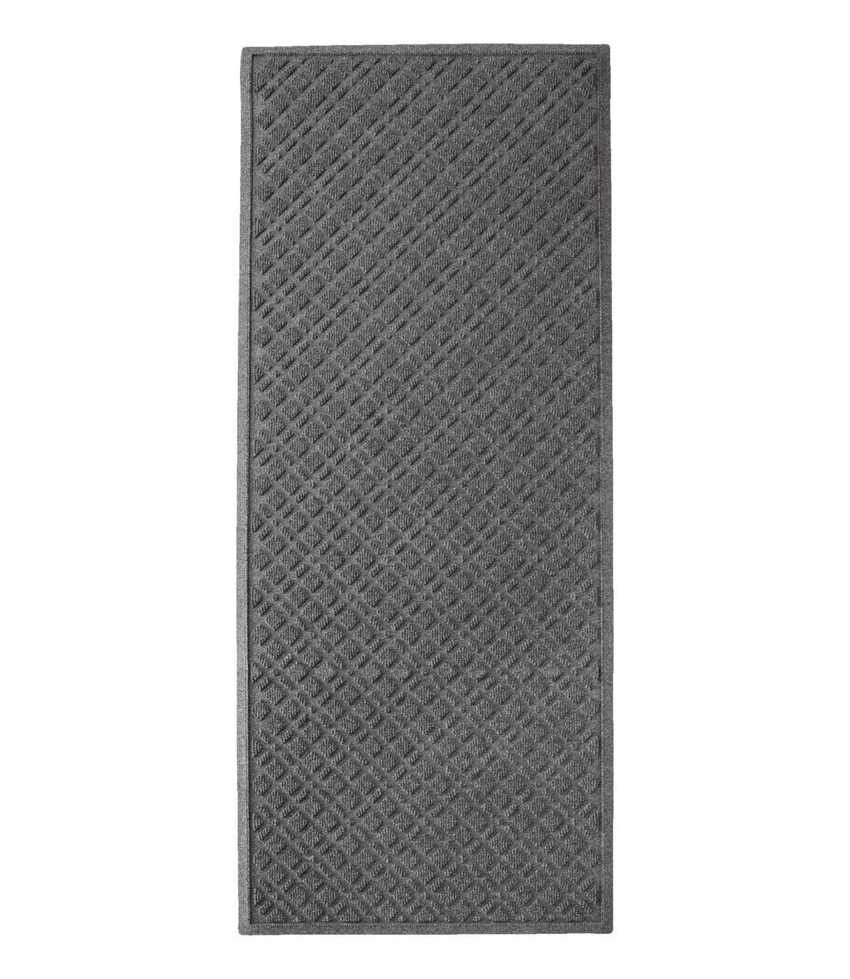 Heavyweight Recycled Waterhog Mat, Runner, Plaid at L.L. Bean