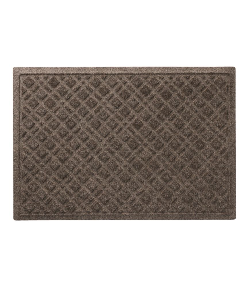 Heavyweight Recycled Waterhog Doormat, Plaid