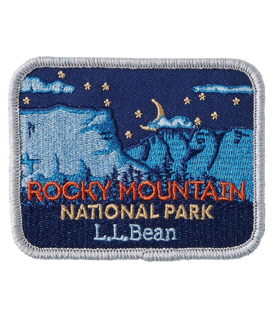 Rocky Mountain National Park, Colorado Patch - Iron-On or Sew-On - 2.5 x 2