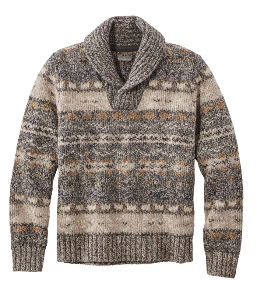 ll bean wool cardigan