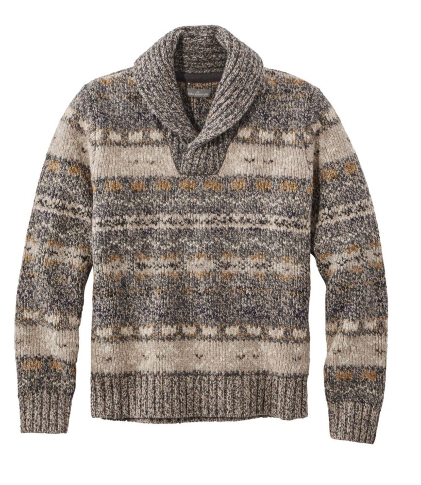 ll bean men's ragg wool sweater