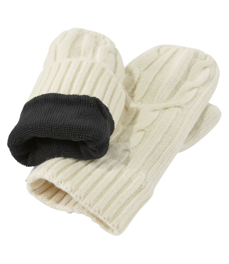 Women's Heritage Wool Windproof Mittens, , small image number 2