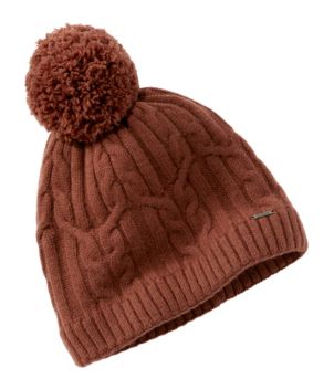 Women's Heritage Wool Windproof Pom Hat