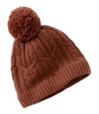 Women's Heritage Wool Windproof Pom Hat, Stripe | Accessories at 