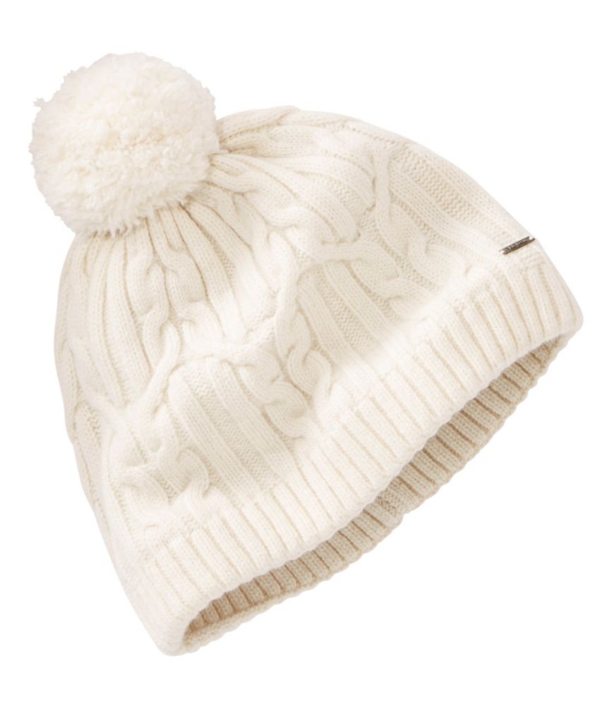 Women's Heritage Wool Windproof Pom Hat | Winter Hats & Beanies at L.L.Bean
