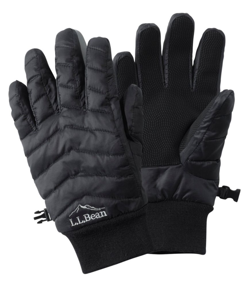 women's down filled gloves