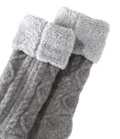 Steve Madden Women's Slipper Socks Grippers Sherpa-lined 5-10 Lot