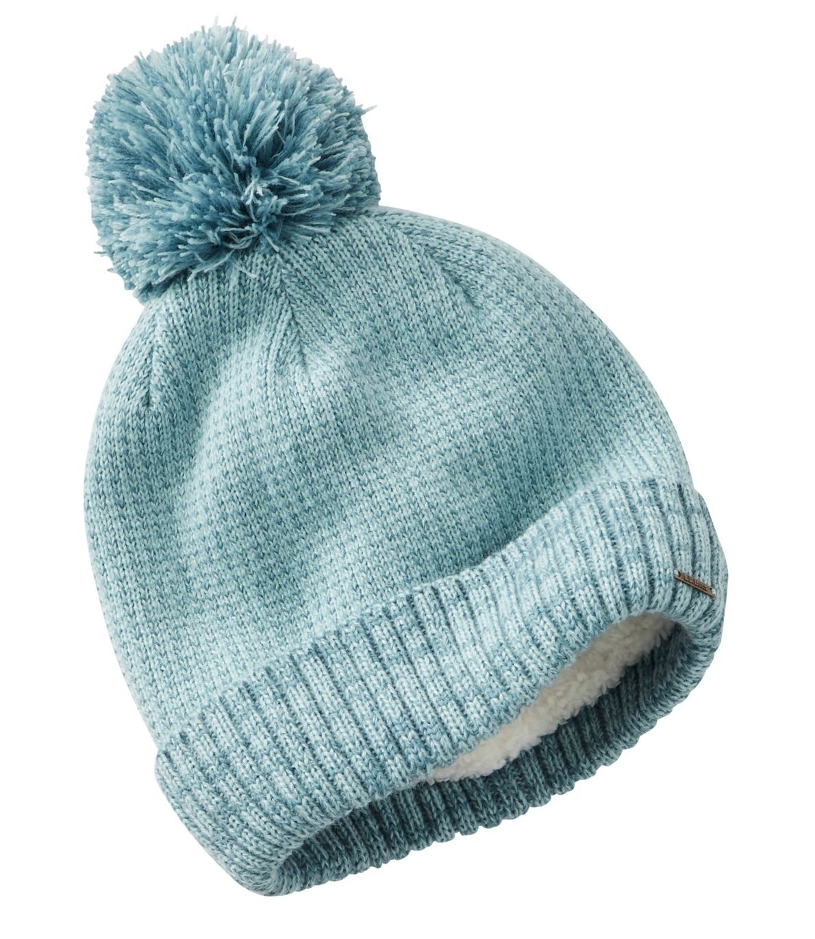 Women's Winter Lined Pom Hat