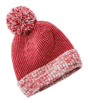 Women's Winter Lined Pom Hat