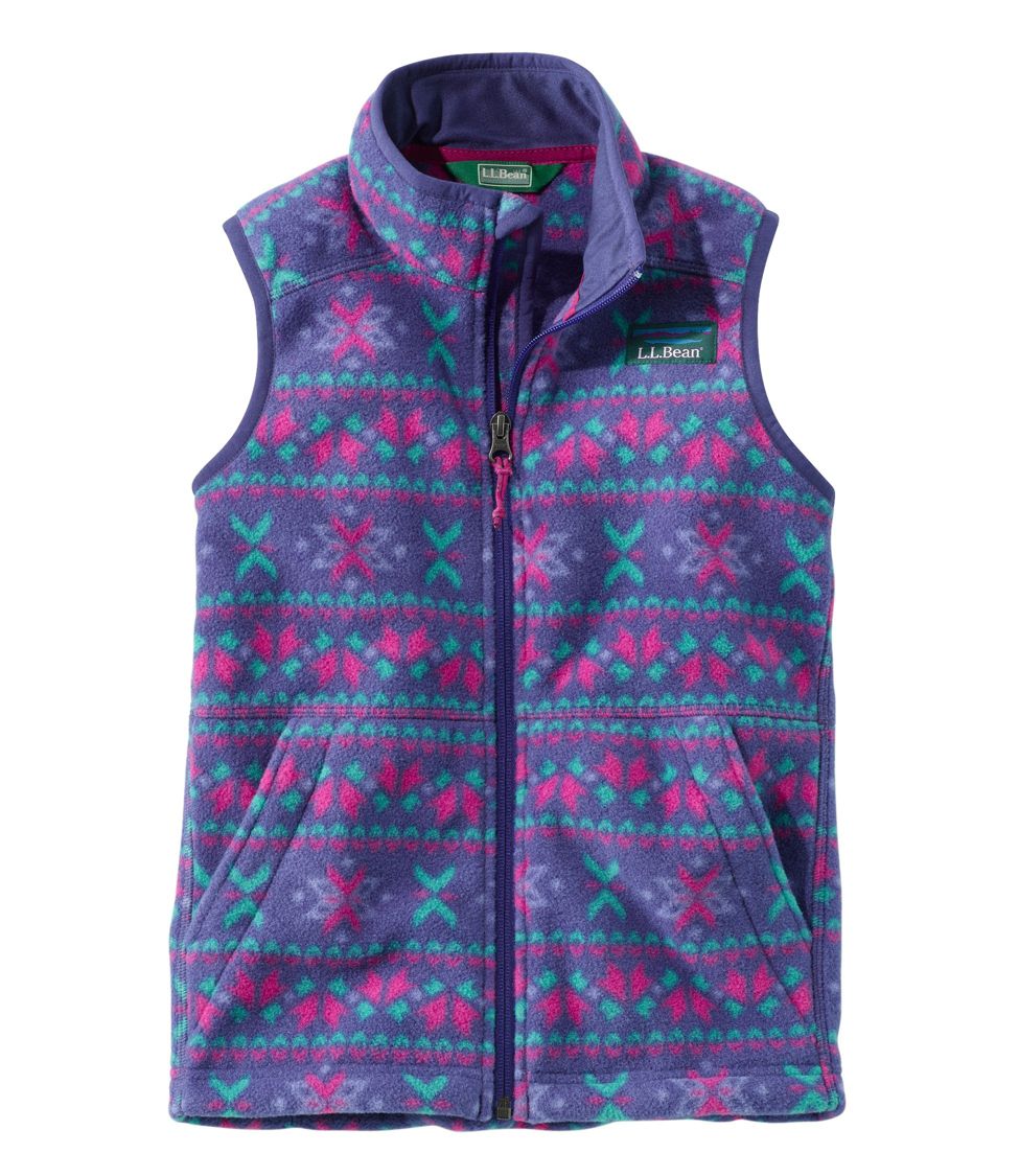 Ll bean mountain on sale classic fleece vest