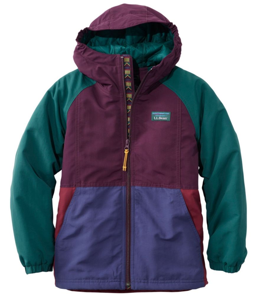 ll bean colorblock jacket