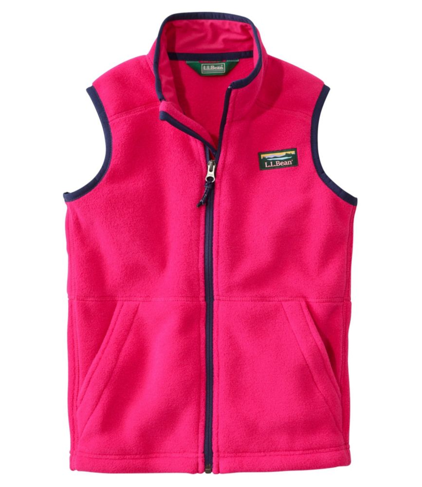 girls fleece vest