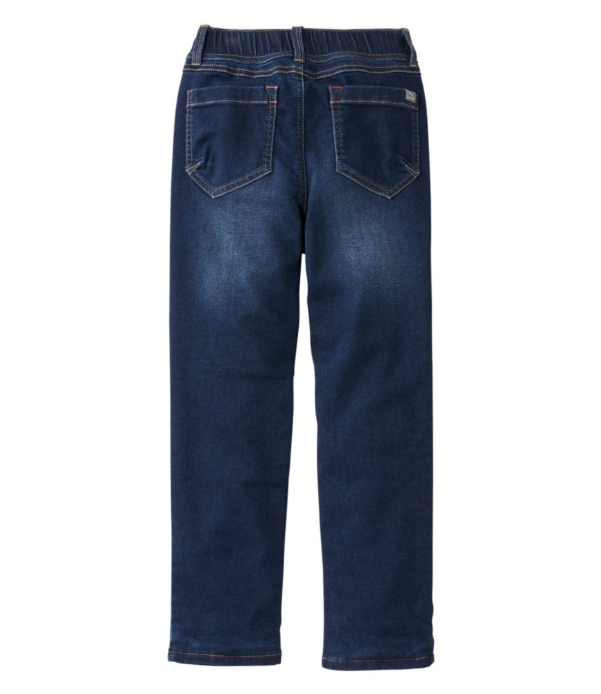 kids fleece jeans