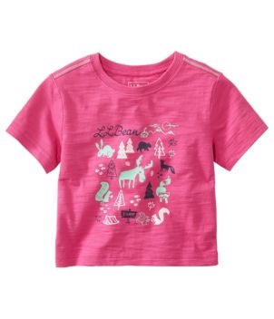 Infants' and Toddlers' Graphic Tee, Short-Sleeve