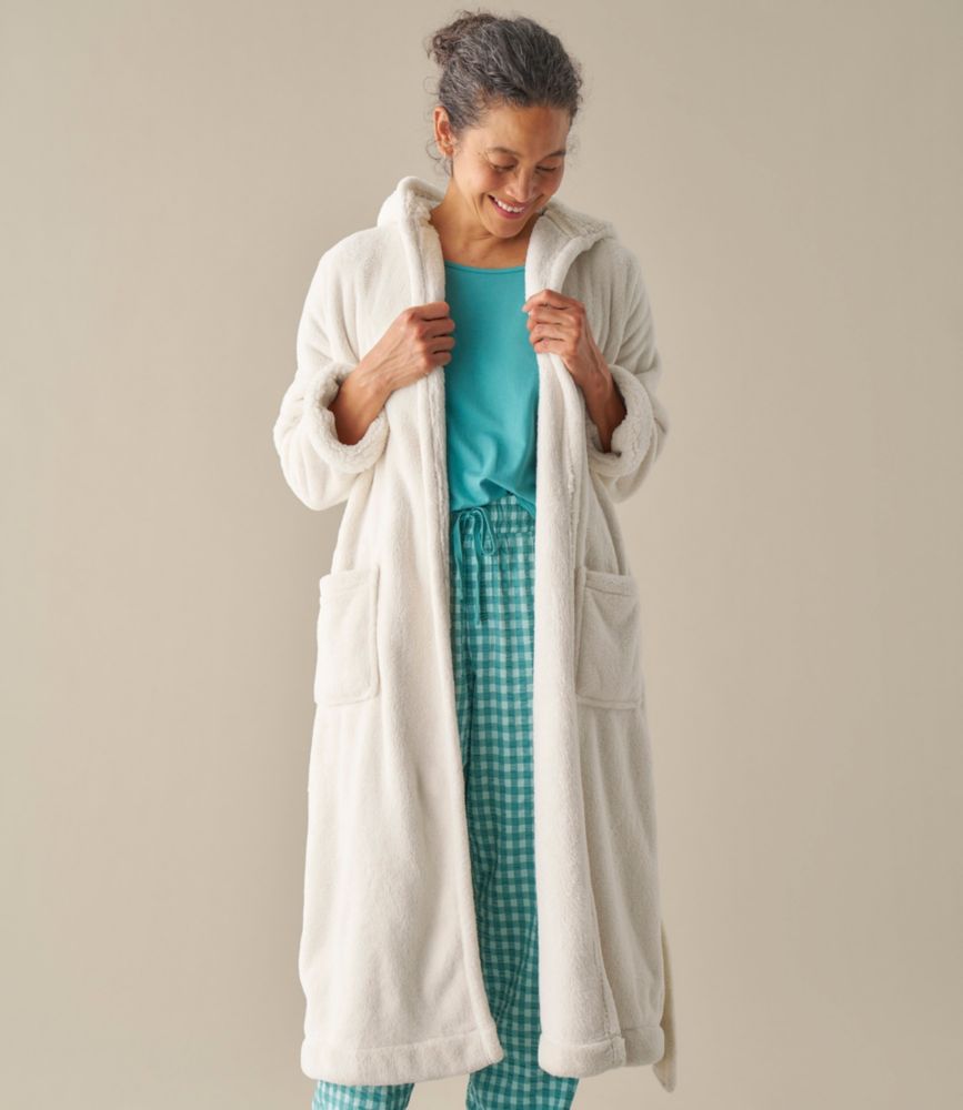 Women's Wicked Plush Robe, Cream, small image number 8