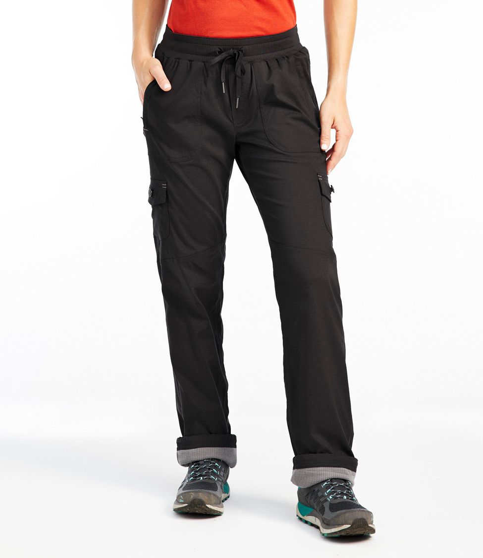 Women's Vista Camp Pants, Straight-Leg Fleece-Lined at L.L. Bean