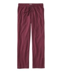 Men's Fleece-Lined Flannel Lounge Pants