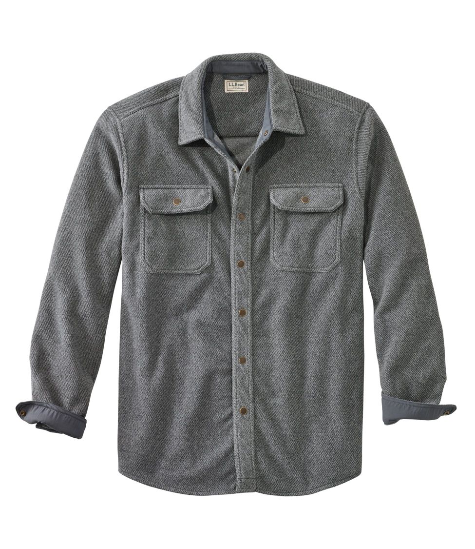 Men's Allagash Fleece Overshirt at L.L. Bean