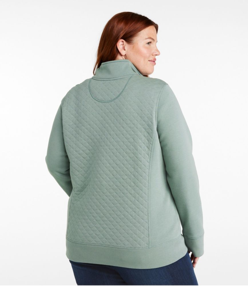 Quilted quarter zip ll bean best sale