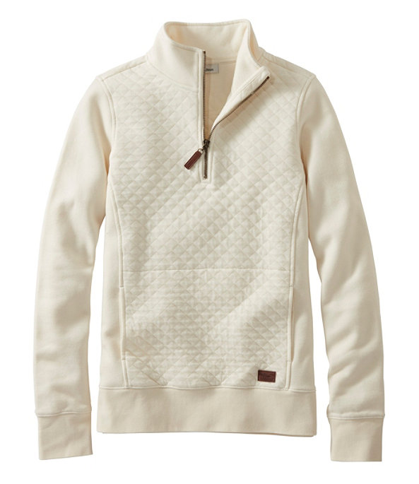 Quilted Sweatshirt Pullover, , large image number 0