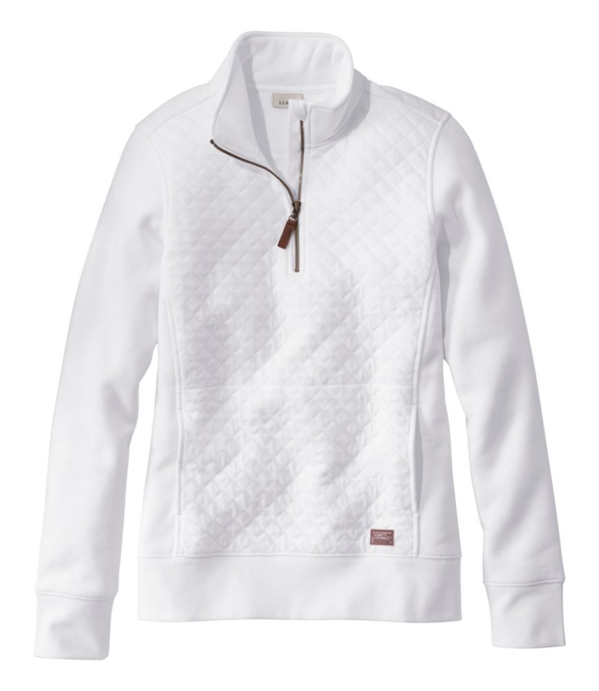 Women's Quilted Quarter-Zip Pullover
