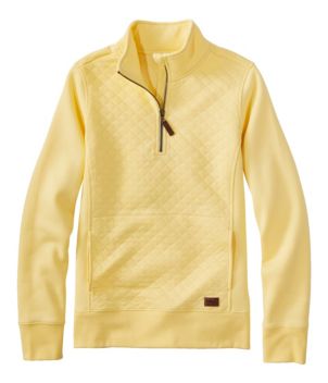 Women's Quilted Quarter-Zip Pullover