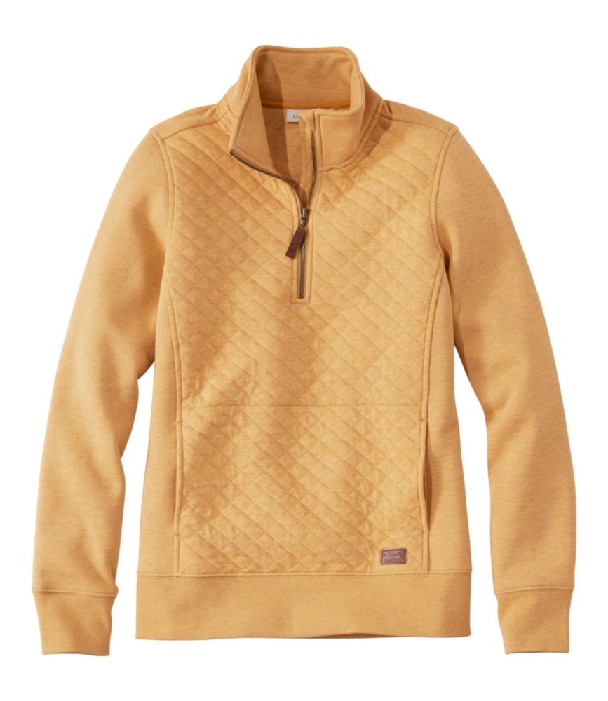 Women's Quilted Quarter-Zip Pullover