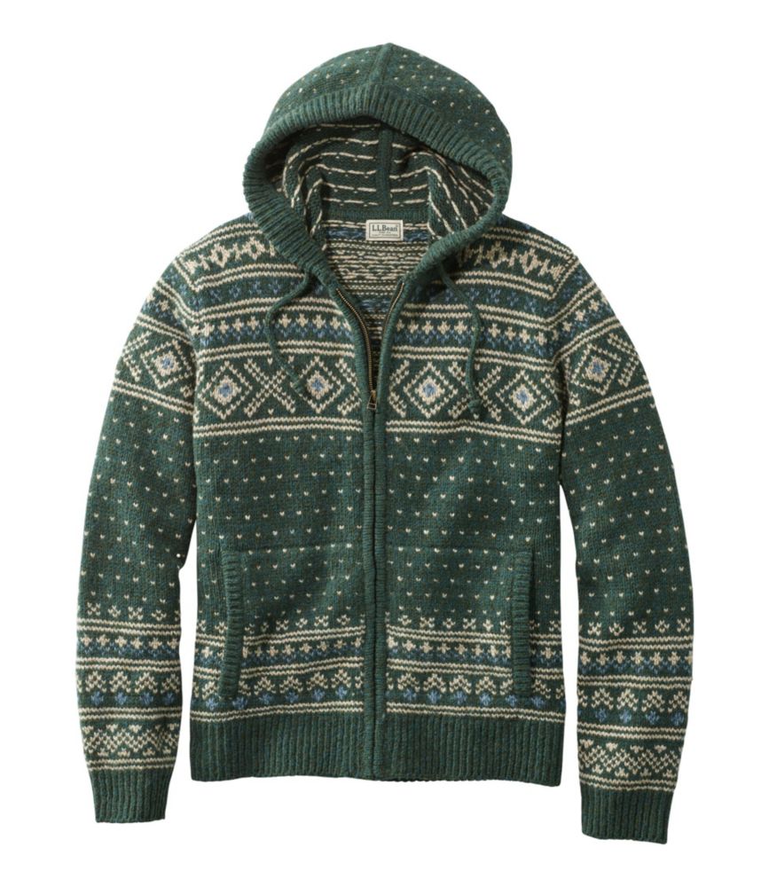 ll bean zip up sweatshirt