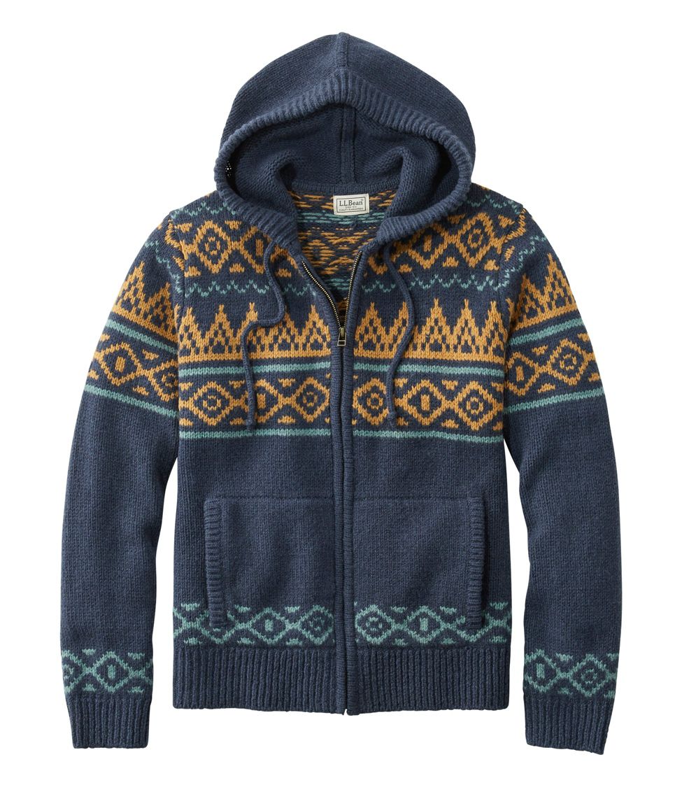 Ll bean hooded on sale sweater