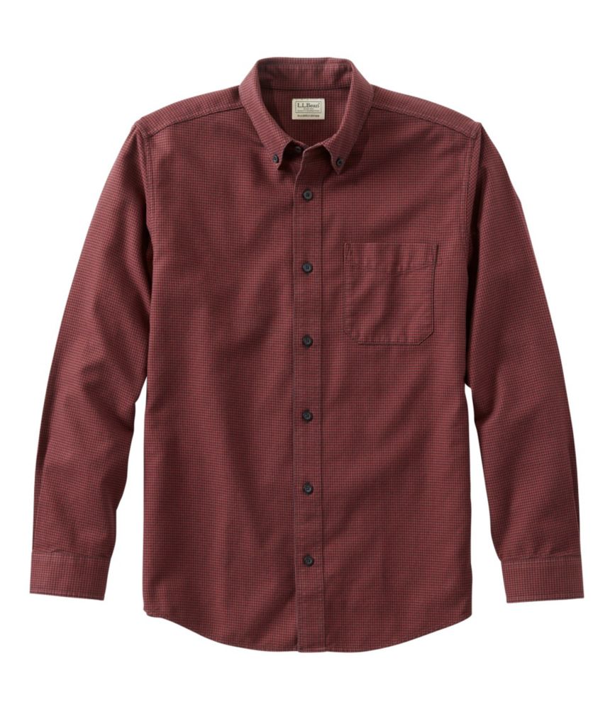 Men's Wicked Good Flannel Shirt, Slightly Fitted, Houndstooth Wicked good flannel houndstooth in juniper