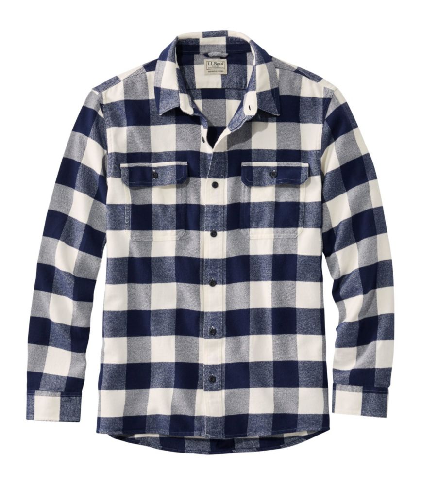 ll bean traditional fit flannel
