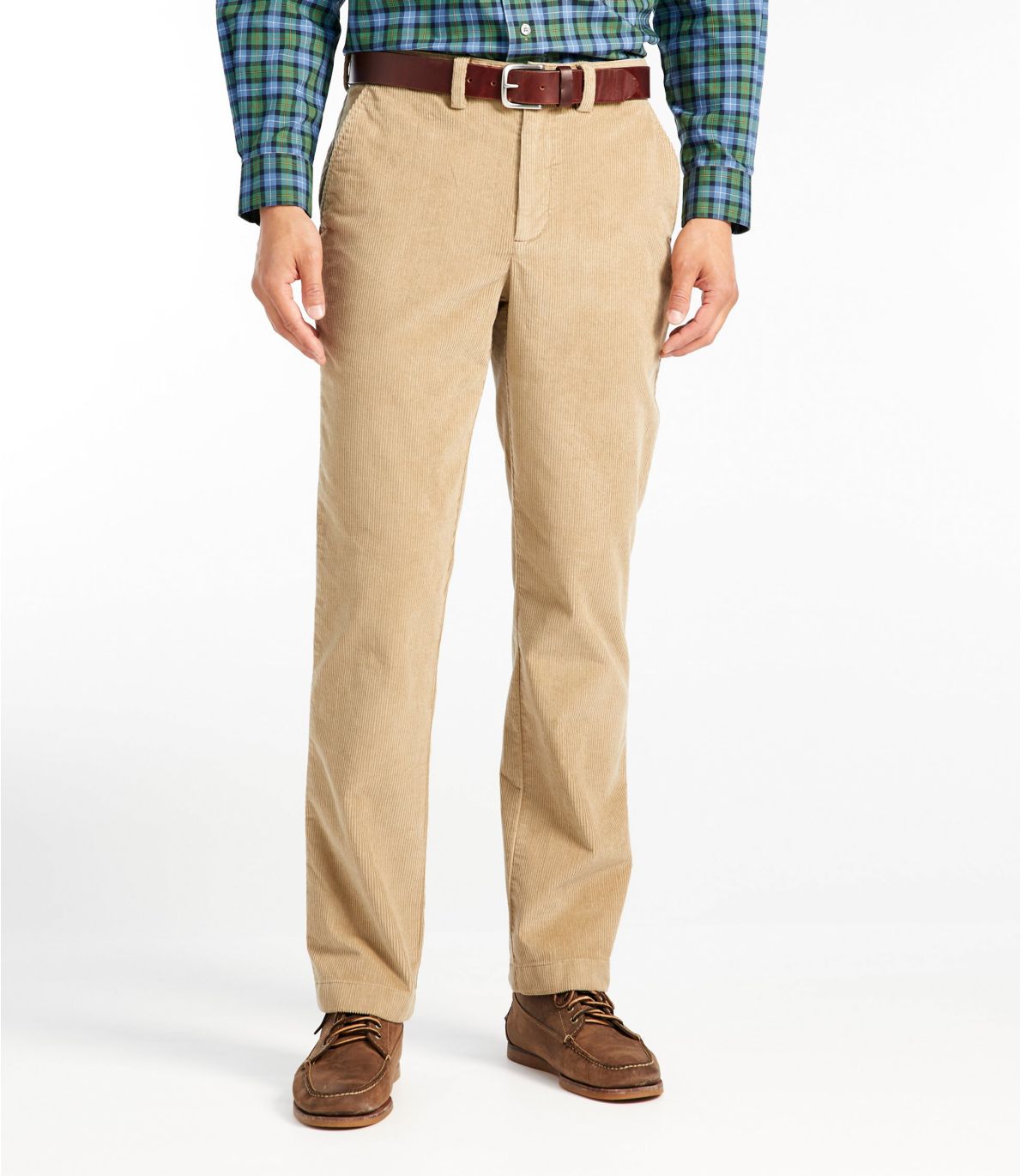 Men's L.L.Bean Stretch Country Corduroy Pants, Standard Fit, Plain-Front