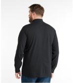 Men's Carefree Unshrinkable Mockneck Shirt