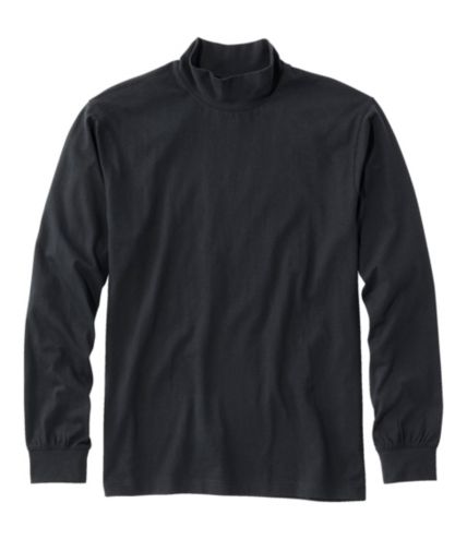 Men's Carefree Unshrinkable Mockneck Shirt | Turtlenecks at L.L.Bean