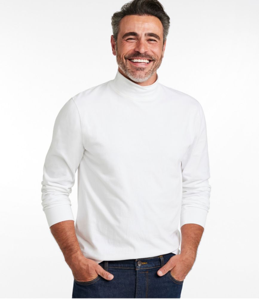 Men's Carefree Unshrinkable Mockneck Shirt