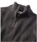 Men's Organic Cotton Sweater, Quarter Zip