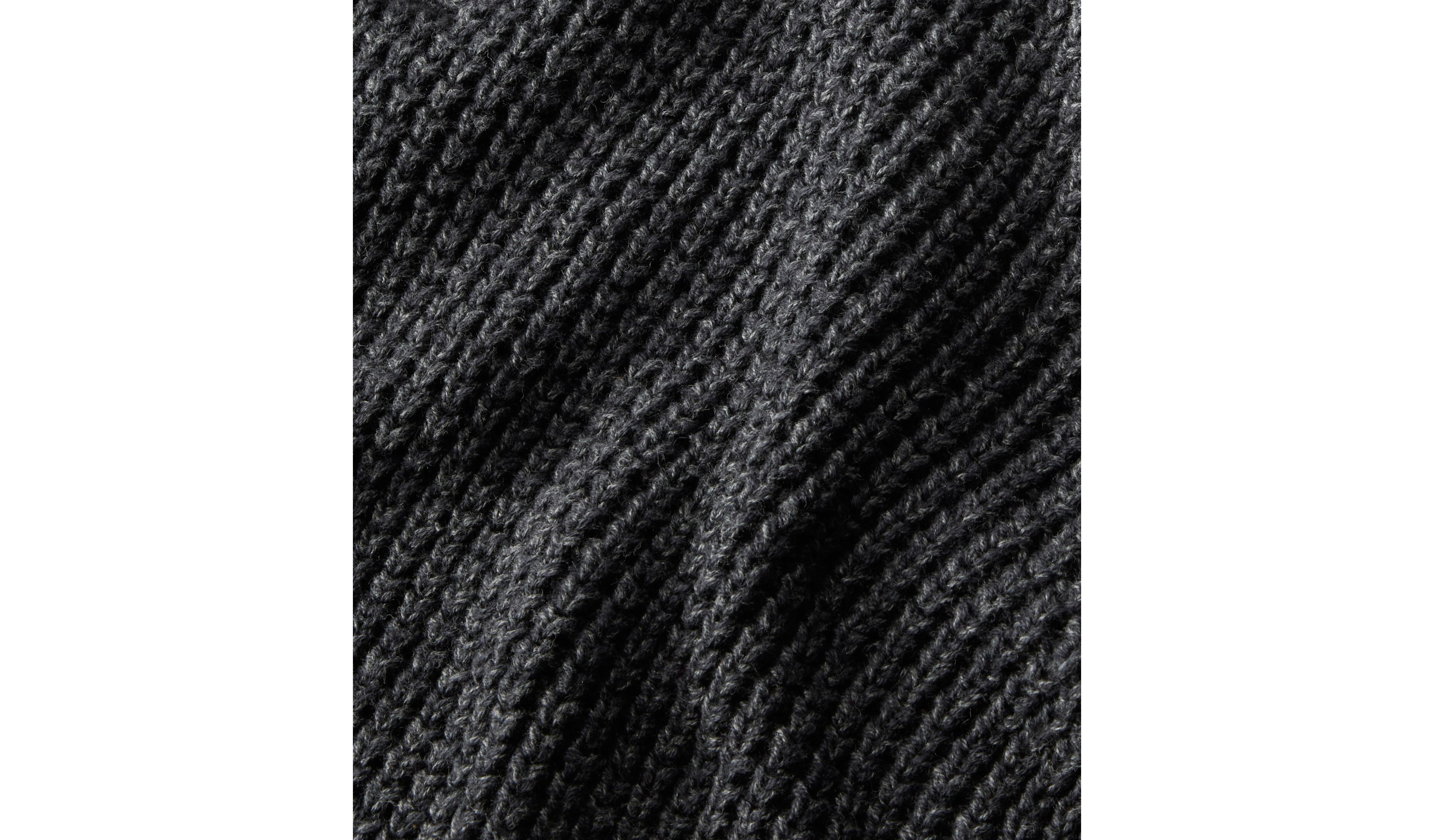 Men's Organic Cotton Waffle Sweater, Quarter Zip