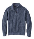 Men's Organic Cotton Sweater, Quarter Zip