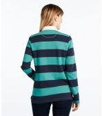 Women's Soft Cotton Rugby, Classic Stripe