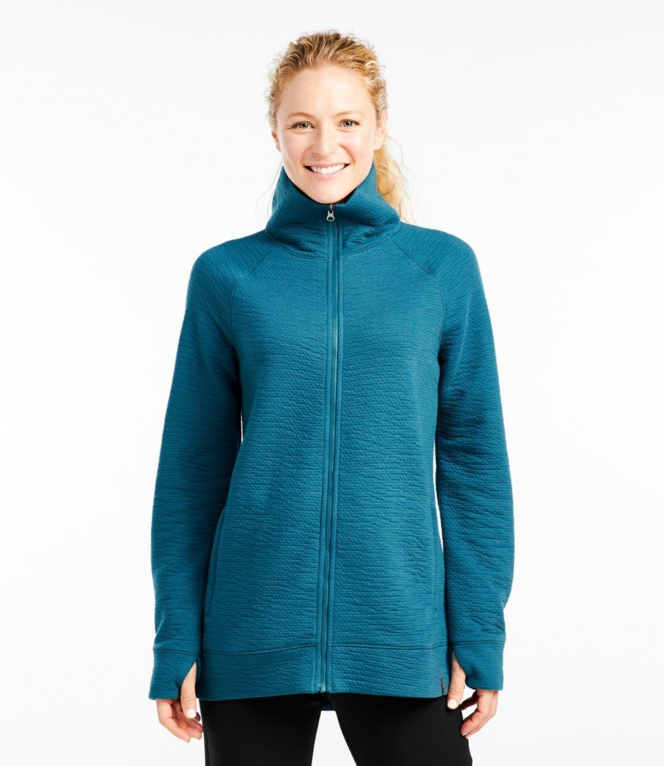 Women's Primaloft Full-Zip Mockneck Sweatshirt | Sweatshirts & Fleece ...
